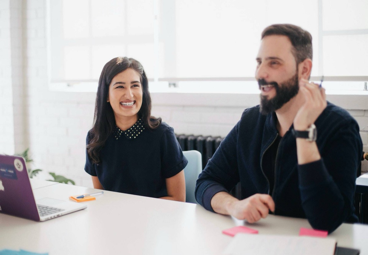 Colleagues in a meeting